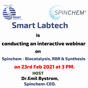 Interactive Webinar – Spinchem – Biocatalysis, RBR & Synthesis